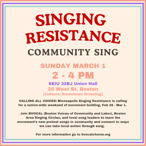 Singing Resistance